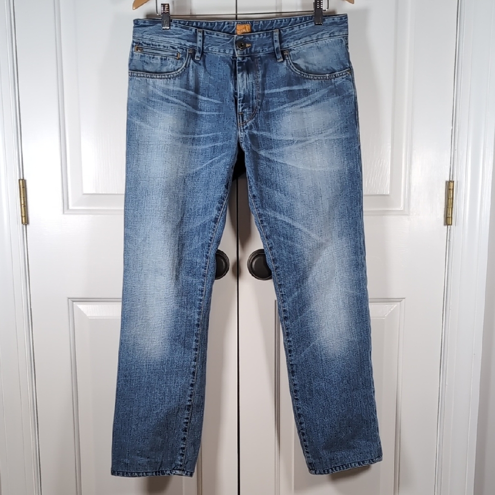 VINTAGE Y2K Designer Hugo Boss Orange 24 Barcelona Straight Leg Jeans Grunge 33